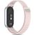 Tech-Protect watch strap Nylon Stripe Xiaomi Smart Band 8/9/10, pink/grey Jaunumi - Viedierices
