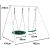Lean Sport Garden Swing Stork's Nest Seat 2in1 Frame White 210x170 cm Jaunumi, Bērnu preces