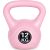 Kettlebell kettle 12kg vingrinājums hantele bumba fitnesa svars rozā ModernHome Svaru ripas un stieņi