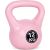 Kettlebell kettle 12kg vingrinājums hantele bumba fitnesa svars rozā ModernHome Svaru ripas un stieņi