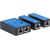 Lanberg NT-0404 network cable tester PoE tester Black, Blue Testeri un mērierīces