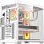 DarkFlash C280 computer case (white) + 7 fans Datoru korpusi