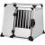Trixie Transportbur aluminium 94 × 87 × 93 cm Suņu un kaķu transport somas