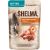 SHELMA Kitten with salmon and turkey in sauce - wet cat food - 4x85g Kaķu konservi