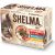SHELMA with salmon, cod, chicken and beef in sauce - wet cat food - 12x85g Kaķu konservi