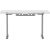 Adjustable Height Table Up Up Bjorn Gray, Table top M White Biroja galdi