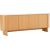 Sideboard MORBEN 202,5x42xH75cm, melamine with oak decor Новинки Для дома и сада 