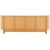Sideboard MORBEN 202,5x42xH75cm, melamine with oak decor Новинки Для дома и сада 