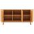 Sideboard MORBEN 160x42xH75cm, melamine with oak decor Новинки Для дома и сада 