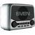 Speaker SVEN SRP-150, gray (3W, Bluetooth, FM/AM/SW, USB, microSD, flashlight, battery) Aудио-видео