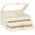 Jewelry box SEZANE 26,5x18xH13,5cm, white Новости, мебель, дом