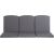 Cushion swings FRANCO 116x54xH7cm, dark grey, 3pc Новинки Для дома и сада 