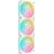 Corsair iCUE LINK LX120 RGB, case fan (white, 3-pack) Korpusu dzesēšana
