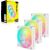 Corsair iCUE LINK LX120 RGB, case fan (white, 3-pack) Korpusu dzesēšana