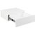 Nightstand AVIGNON 37x32xH13cm, white Кровати