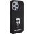 Karl Lagerfeld  Fixed Glitter Ikonik Logo Metal Pin Back Case Защитный Чехол для Apple iPhone 15 Pro Max Чехлы - альтернативные