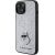 Karl Lagerfeld Fixed Glitter Choupette Logo Metal Pin Защитный Чехол для Apple iPhone 15 Чехлы - альтернативные