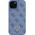 Guess PU Leather 4G Triangle Strass Case Защитный Чехол для iPhone 15 Чехлы - альтернативные