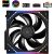 Thermalright TL-M12Q X3 PWM ARGB Black 3vnt. (120mm) Cooling fans   TL-M12Q-3 Новинки Компьютерная техника