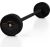 Gumijots svara stienis ar fiksētu svaru 1 gab. 15 kg - Marbo Sport Гантели и наборы