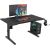 Genesis Modular Gaming Desk Holm 140 RGB Anthracite Black Gaming krēsli