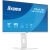 Iiyama ProLite XB2797QSU-W1 (68.5 cm (27 inches), white (matt), QHD, IPS, HDMI, DP, USB hub, ergonomic stand) Monitori