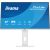 Iiyama ProLite XB2797QSU-W1 (68.5 cm (27 inches), white (matt), QHD, IPS, HDMI, DP, USB hub, ergonomic stand) Monitori