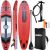 ZESTAW - DESKA SUP 150KG DMUCHANA ENERO 320x81x15CM SHARK Доски для супа