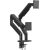 Digitus Desk Mount Height, tilt, rotation, depth, pivot Dual Monitor Mount 2x 45 " Maximum weight (capacity) 2x 20 kg Black Крепления для телевизоров