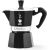 Bialetti Moka Exress Moka pot Black Tējkannas (ar svilpi)
