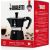 Bialetti Moka Exress Moka pot Black Tējkannas (ar svilpi)
