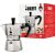 Bialetti Moka Express Moka pot Aluminium, Black Tējkannas (ar svilpi)