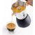 Bialetti Brikka Moka pot 0.1 L Black, Stainless steel Tējkannas (ar svilpi)