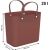 Rotho Multibag Albula Style 25L bordo Iron red Atkritumu tvertnes