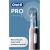 Oral-B Pro 1 Duo pack Elektriskā zobu birstes melna/rozā Elektriskās zobu birstes, irigatori