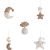 Baby's only muzikālais karuselis, 0+, Heaven clay/ Warm linen - BO-814.023.060.50 Игрушки для малышей