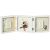 Tiny Love Double Frame komplekts mazuļa pēdiņu/rociņu nospieduma izveidošanai, balts - 3333166061 Детское искусство Baby Art