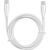 iBOX IKUTC USB-C cable 60W 2m White Data USB kabeļi