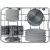 INDESIT IN2ID10CS80 44.8cm Jaunumi Sadz. tehnika