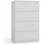 Top E Shop M4/60 MALWA CHEST OF DRAWERS 4 DRAWERS WHITE Jaunumi -Dārzam