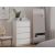 Top E Shop M4/60 MALWA CHEST OF DRAWERS 4 DRAWERS WHITE Jaunumi -Dārzam