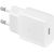 EP-T1510EWE + EP-DA705BWE Samsung 15W Travel Charger Ceļojumu lādētājs + USB-C/USB-C datu kabelis / balts Telefonu lādētāji 220v