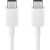 Samsung EP-DN975BWE USB-C/USB-C Data Cable Datu kabelis USB-C/USB-C 5A 1m / balts Data USB kabeļi