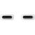 Samsung EP-DN975BWE USB-C/USB-C Data Cable Datu kabelis USB-C/USB-C 5A 1m / balts Data USB kabeļi
