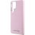 Karl Lagerfeld PU Saffiano Metal Logo and Frame Case Aizsargapvalks priekš Samsung Galaxy S25 Ultra / roza Neoriģinālie Maciņi