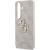 Guess PU 4G Metal Logo Case Aizsargapvalks priekš Samsung Galaxy S26 / rozā Neoriģinālie Maciņi