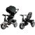 Leantoys Rower Trójkołowy PRO600 Czarny Jaunumi, Bērnu preces