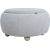 Ottoman/ table HIRO D67xH38cm, beige, with storage Новинки Для дома и сада 