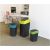 Curver Atkritumu spainis Flip Bin 45L melns/zils Jaunumi -Dārzam