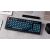Keychron V5 Max (black/blue-gray, DE layout, Gateron Jupiter Banana, hot-swap, RGB) Klaviatūras